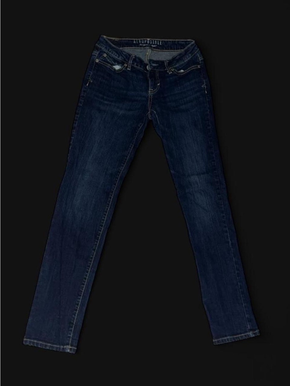 Aeropostale Women's Dark Indigo Skinny Jeans
